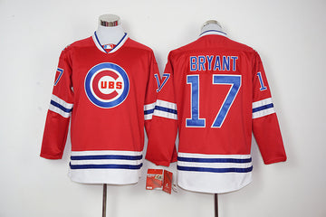 Kris Bryant Chicago Cubs red jersey