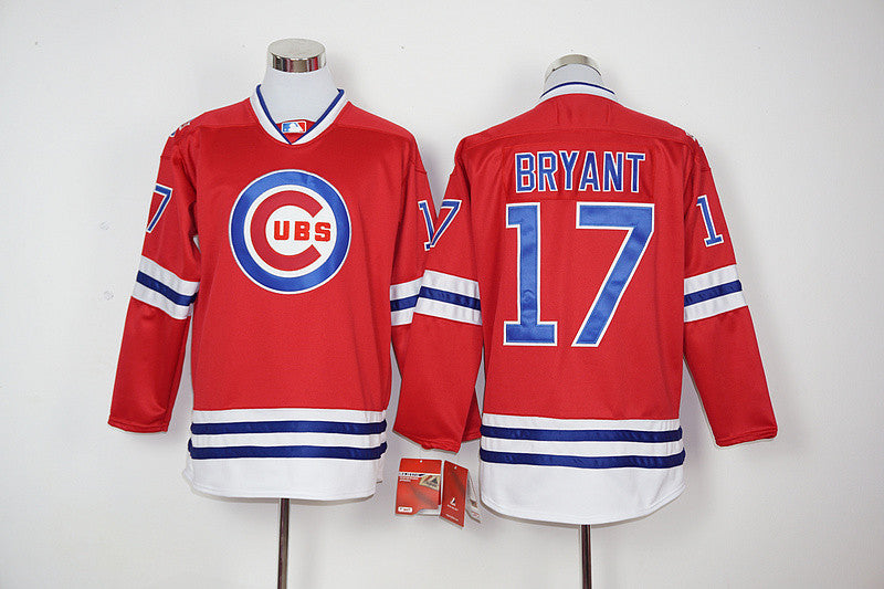 Kris Bryant Chicago Cubs red jersey