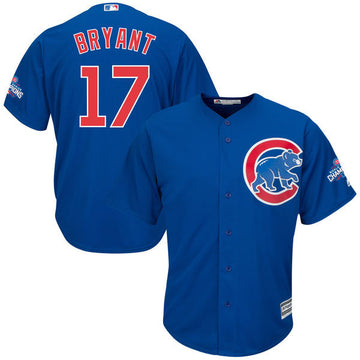 Kris Bryant Chicago Cubs royal jersey