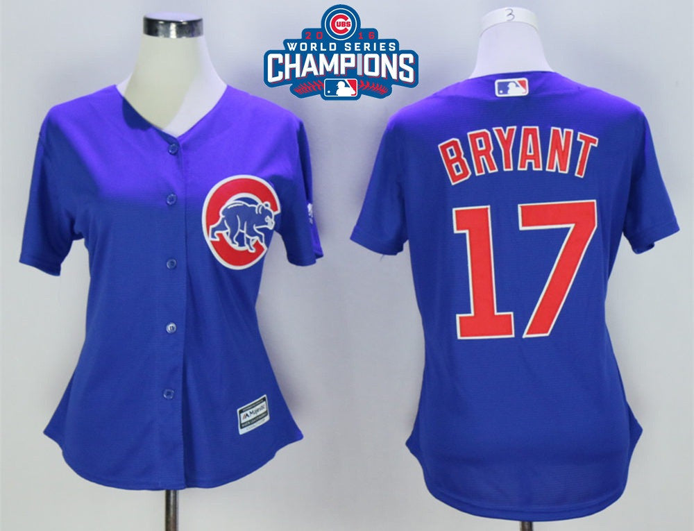 Kris Bryant Chicago Cubs royal jersey