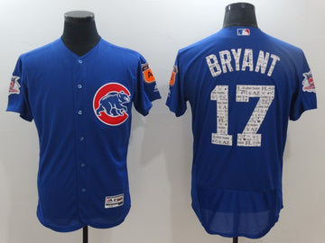 Kris Bryant Chicago Cubs royal jersey