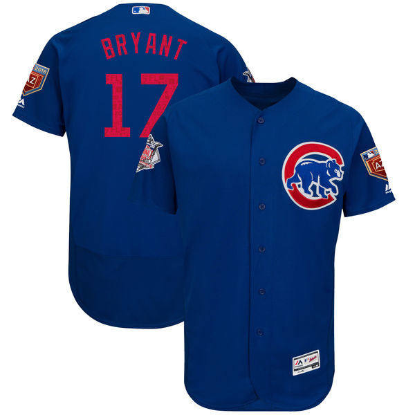 Kris Bryant Chicago Cubs royal jersey