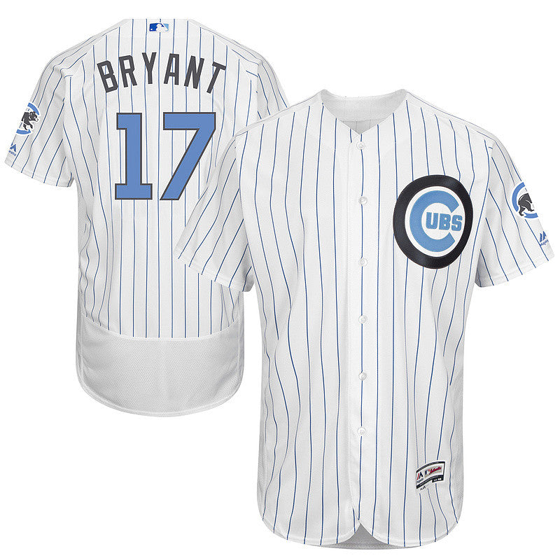 Kris Bryant Chicago Cubs white jersey