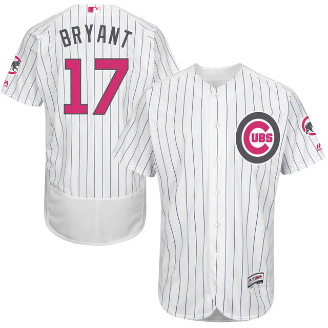 Kris Bryant Chicago Cubs white jersey
