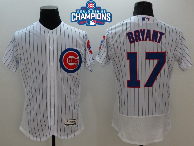 Kris Bryant Chicago Cubs white jersey