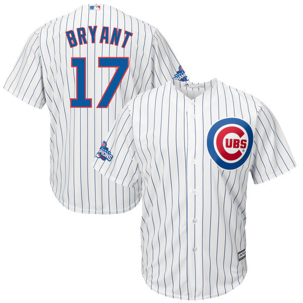 Kris Bryant Chicago Cubs white jersey