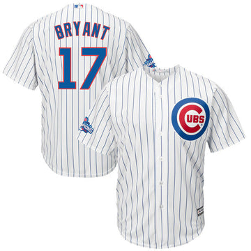 Kris Bryant Chicago Cubs white jersey
