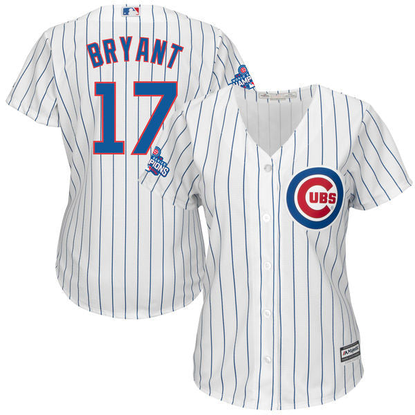 Kris Bryant Chicago Cubs white jersey