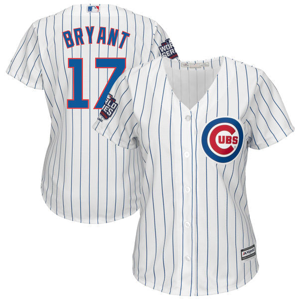 Kris Bryant Chicago Cubs white jersey