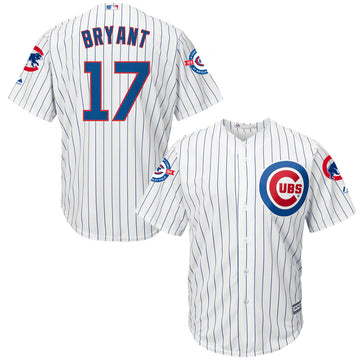 Kris Bryant Chicago Cubs white jersey