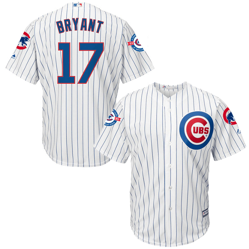 Kris Bryant Chicago Cubs white jersey