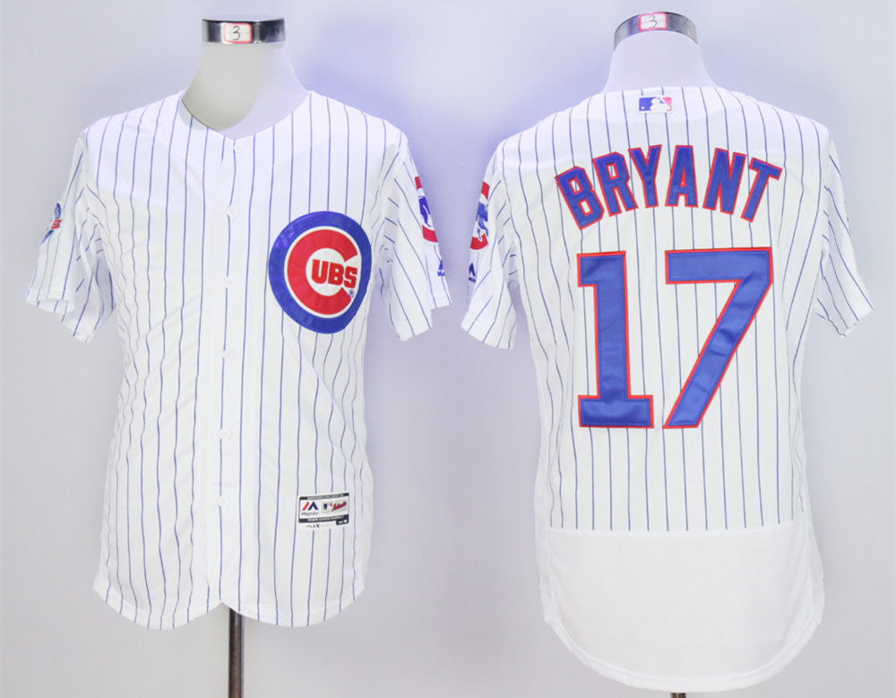 Kris Bryant Chicago Cubs white jersey