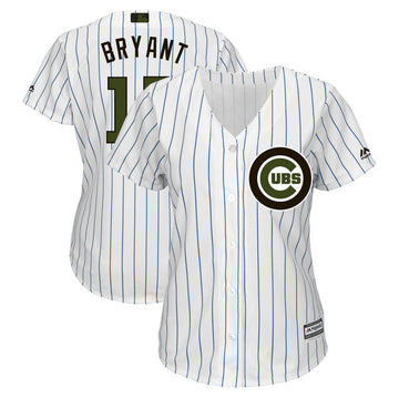 Kris Bryant Chicago Cubs white jersey