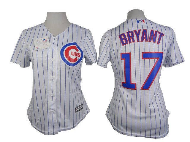 Kris Bryant Chicago Cubs white jersey