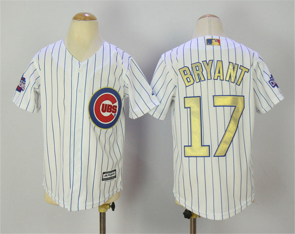 Kris Bryant Chicago Cubs white jersey