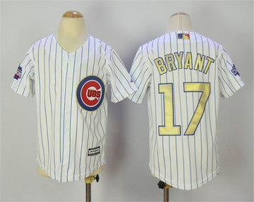 Kris Bryant Chicago Cubs white jersey