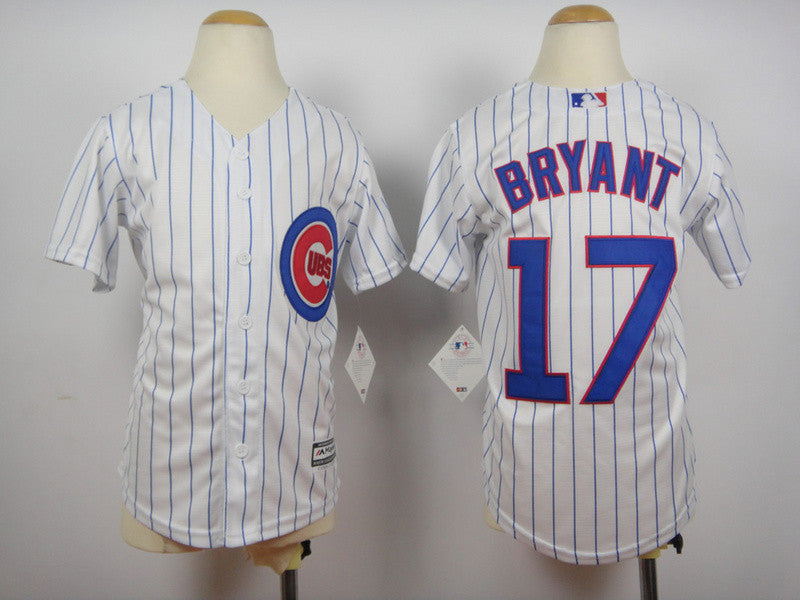 Kris Bryant Chicago Cubs white jersey