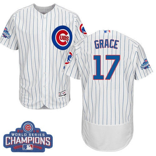 Mark Grace Chicago Cubs white jersey