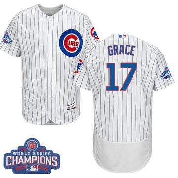 Mark Grace Chicago Cubs white jersey
