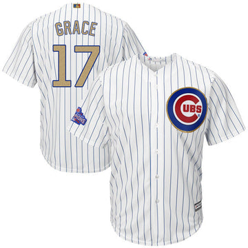 Mark Grace Chicago Cubs white jersey