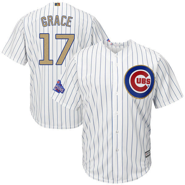 Mark Grace Chicago Cubs white jersey