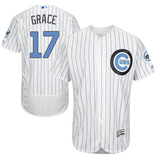 Mark Grace Chicago Cubs white jersey
