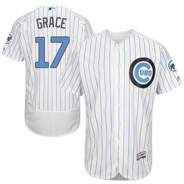 Mark Grace Chicago Cubs white jersey