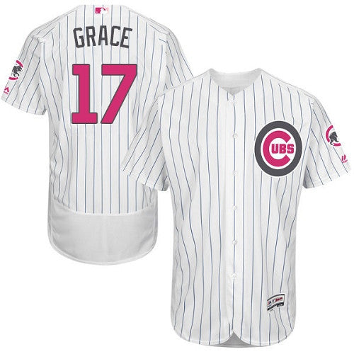 Mark Grace Chicago Cubs white jersey