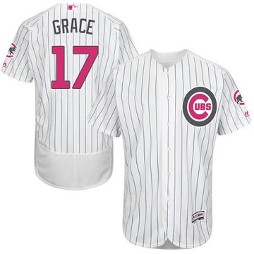 Mark Grace Chicago Cubs white jersey