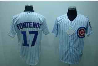 Mike Fontenot Chicago Cubs white jersey