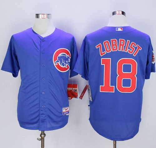 Ben Zobrist Chicago Cubs blue Alternate jersey