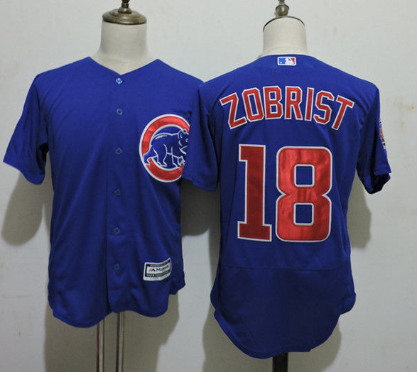Ben Zobrist Chicago Cubs blue jersey