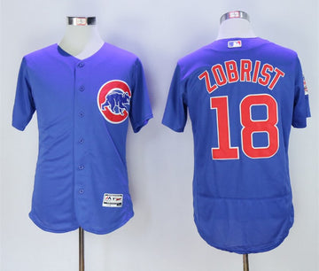 Ben Zobrist Chicago Cubs royal jersey