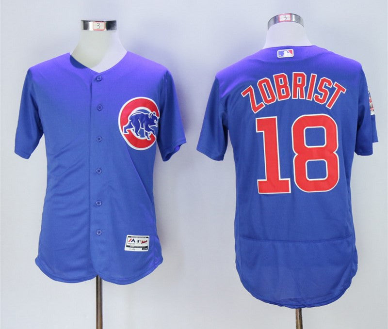 Ben Zobrist Chicago Cubs royal jersey
