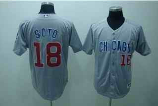 Geovany Soto Chicago Cubs grey jersey
