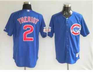 Ryan Theriot Chicago Cubs blue jersey