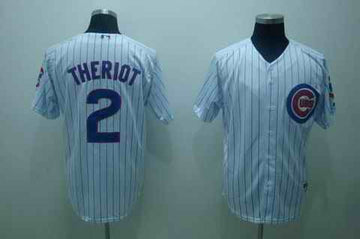 Ryan Theriot Chicago Cubs white jersey