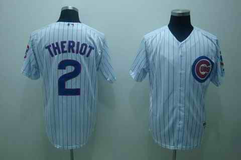 Ryan Theriot Chicago Cubs white jersey