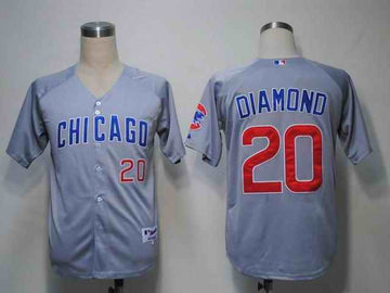 Diamond Chicago Cubs grey jersey