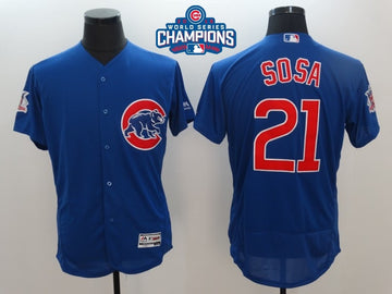 Sammy Sosa Chicago Cubs royal jersey