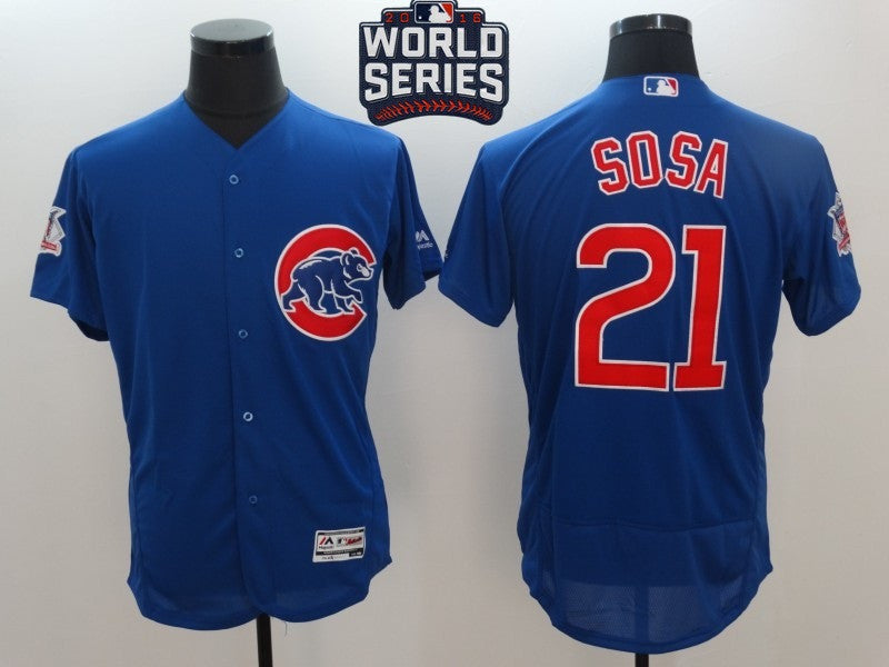 Sammy Sosa Chicago Cubs royal jersey