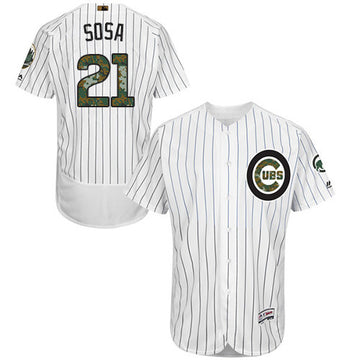 Sammy Sosa Chicago Cubs white jersey