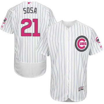 Sammy Sosa Chicago Cubs white jersey