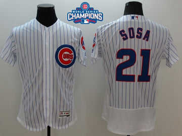 Sammy Sosa Chicago Cubs white jersey