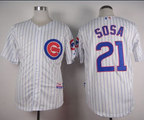 Sammy Sosa Chicago Cubs white Home jersey