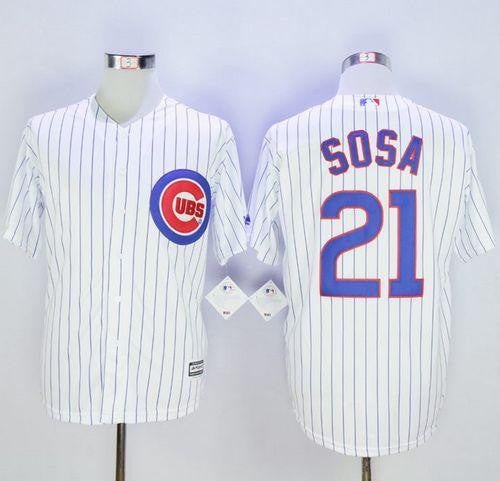 Sammy Sosa Chicago Cubs white jersey