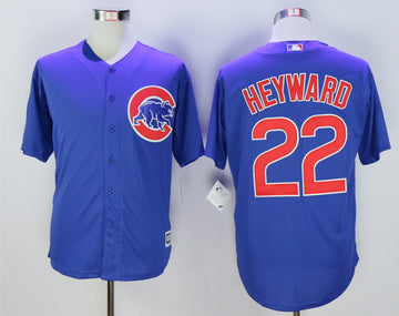 Jason Heyward Chicago Cubs blue jersey