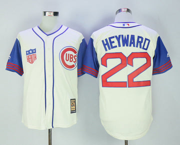 Jason Heyward Chicago Cubs cream jersey