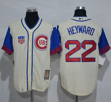 Jason Heyward Chicago Cubs cream jersey
