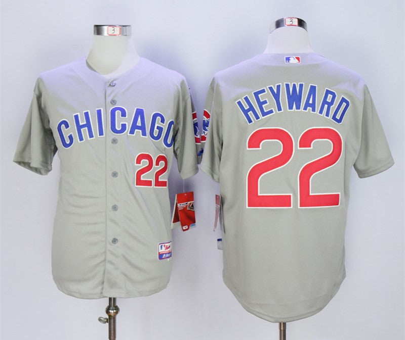 Jason Heyward Chicago Cubs gray Road jersey